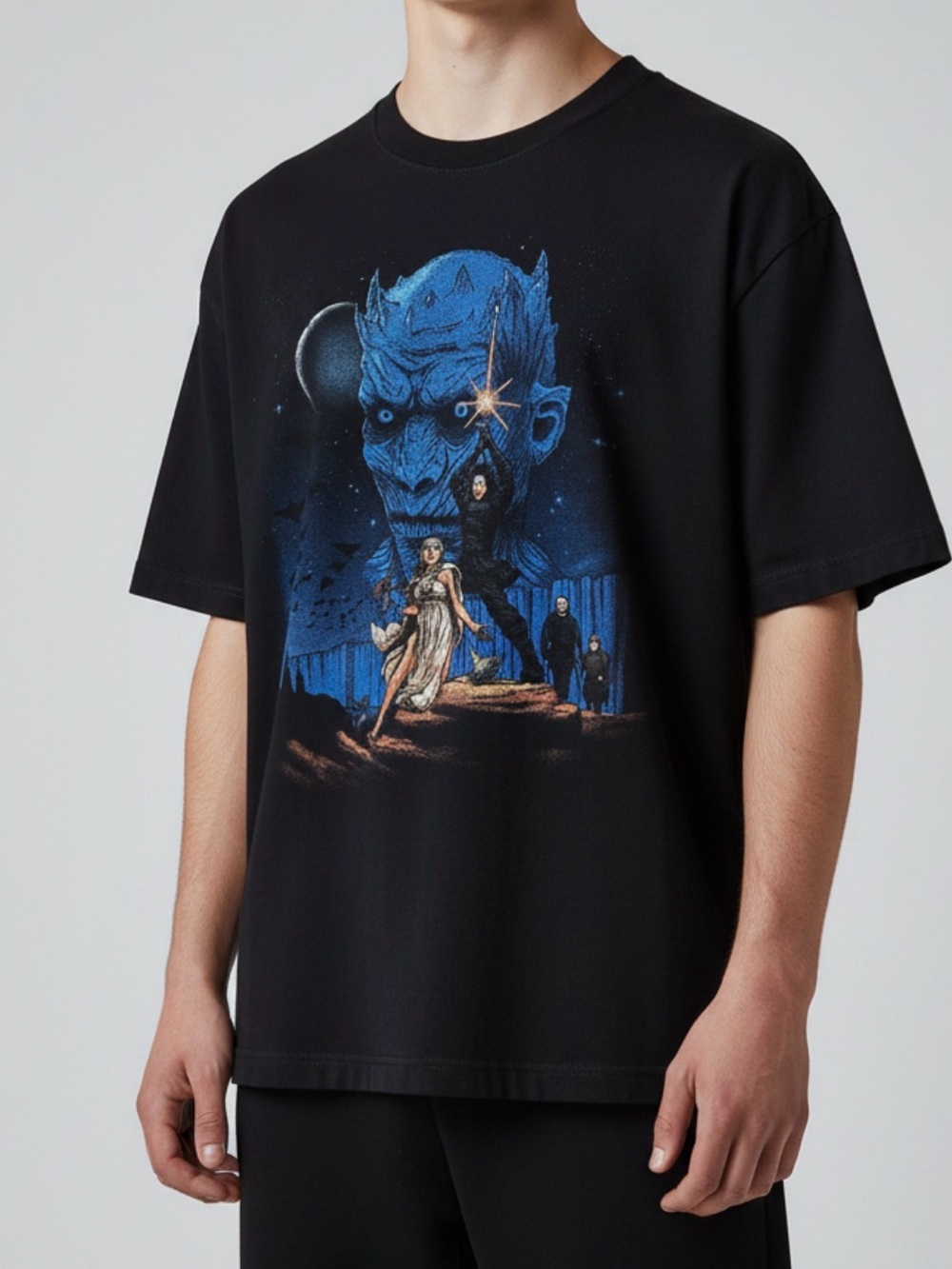 “Throne Wars” Game of Thrones x Star Wars Mashup T-Shirt Medium